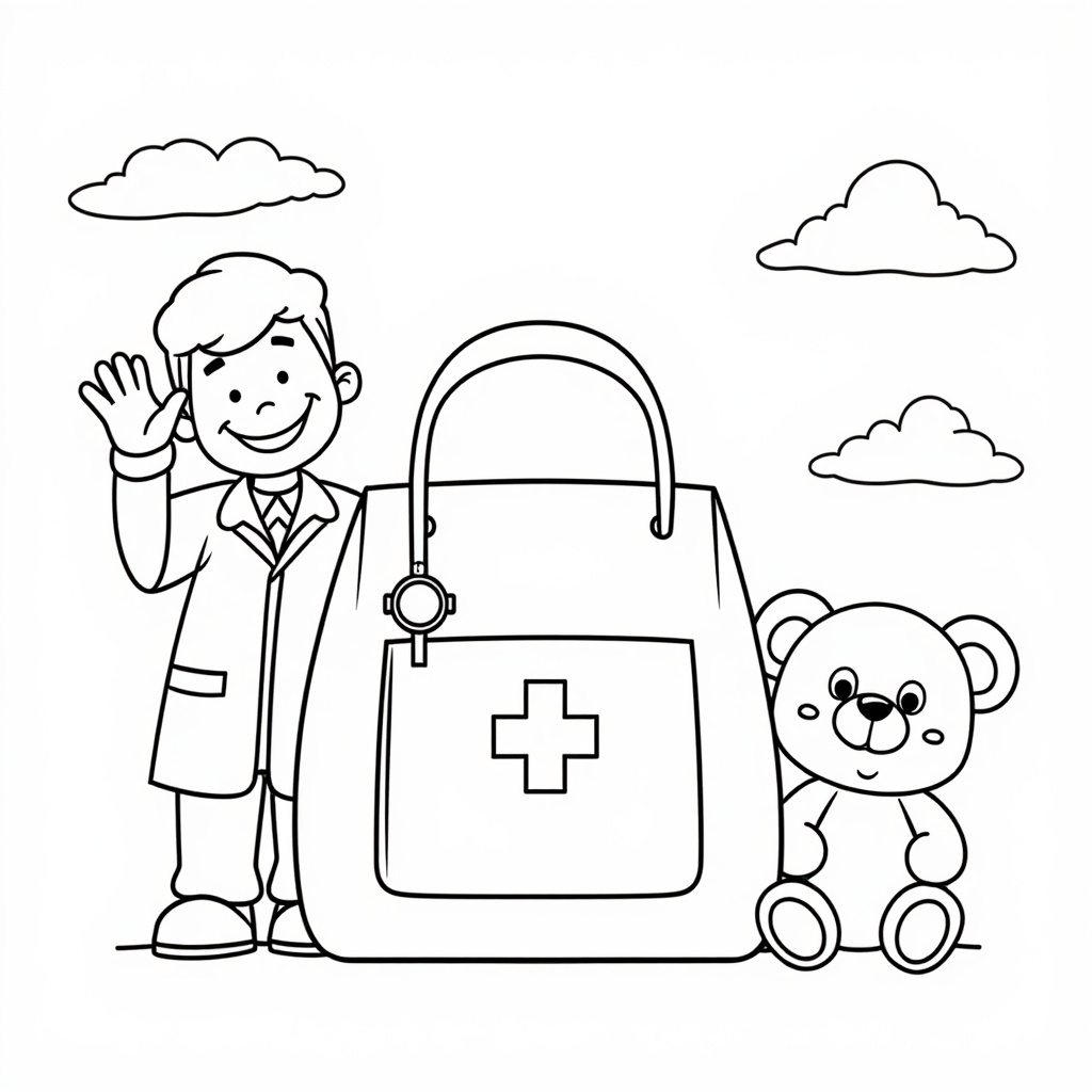 Doctor Bag Adventure colored preview