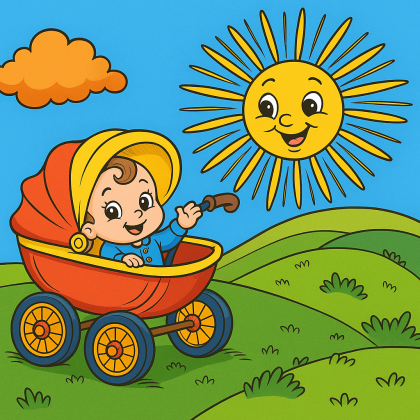 Buzzy Buggy Race colored preview