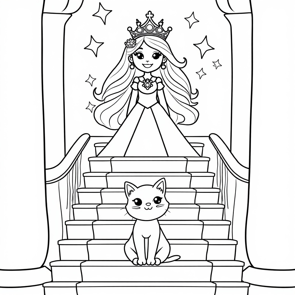 Queen Jewels' Grand Adventure colored preview