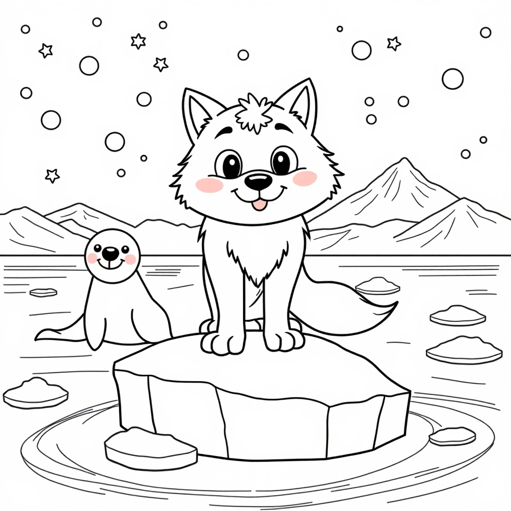 Sea Wolf's Winter Adventure colored preview