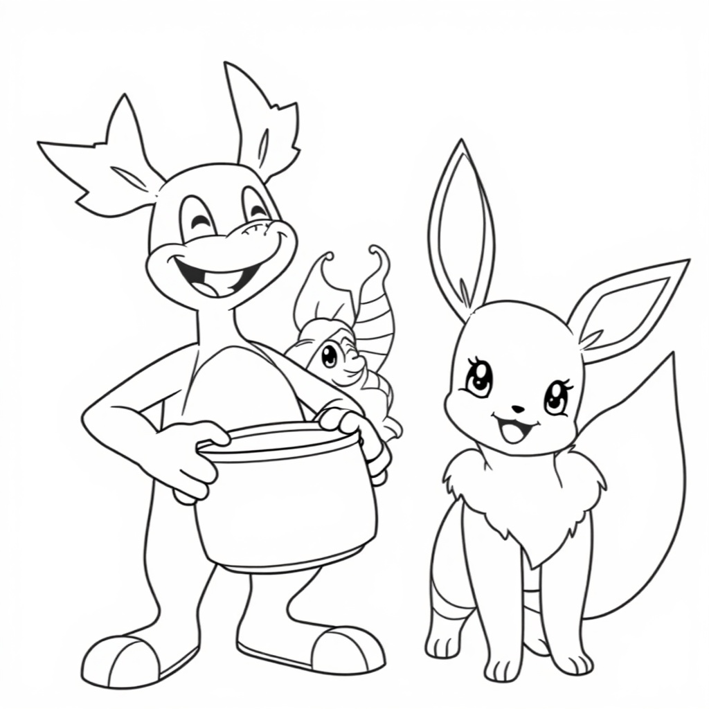 Brock's Joyful Cooking Adventure colored preview