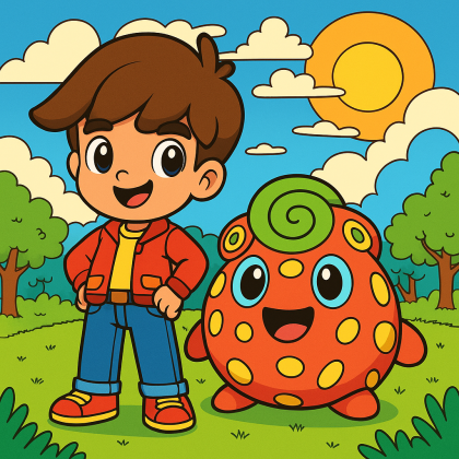 Brock and Onix Adventure colored preview