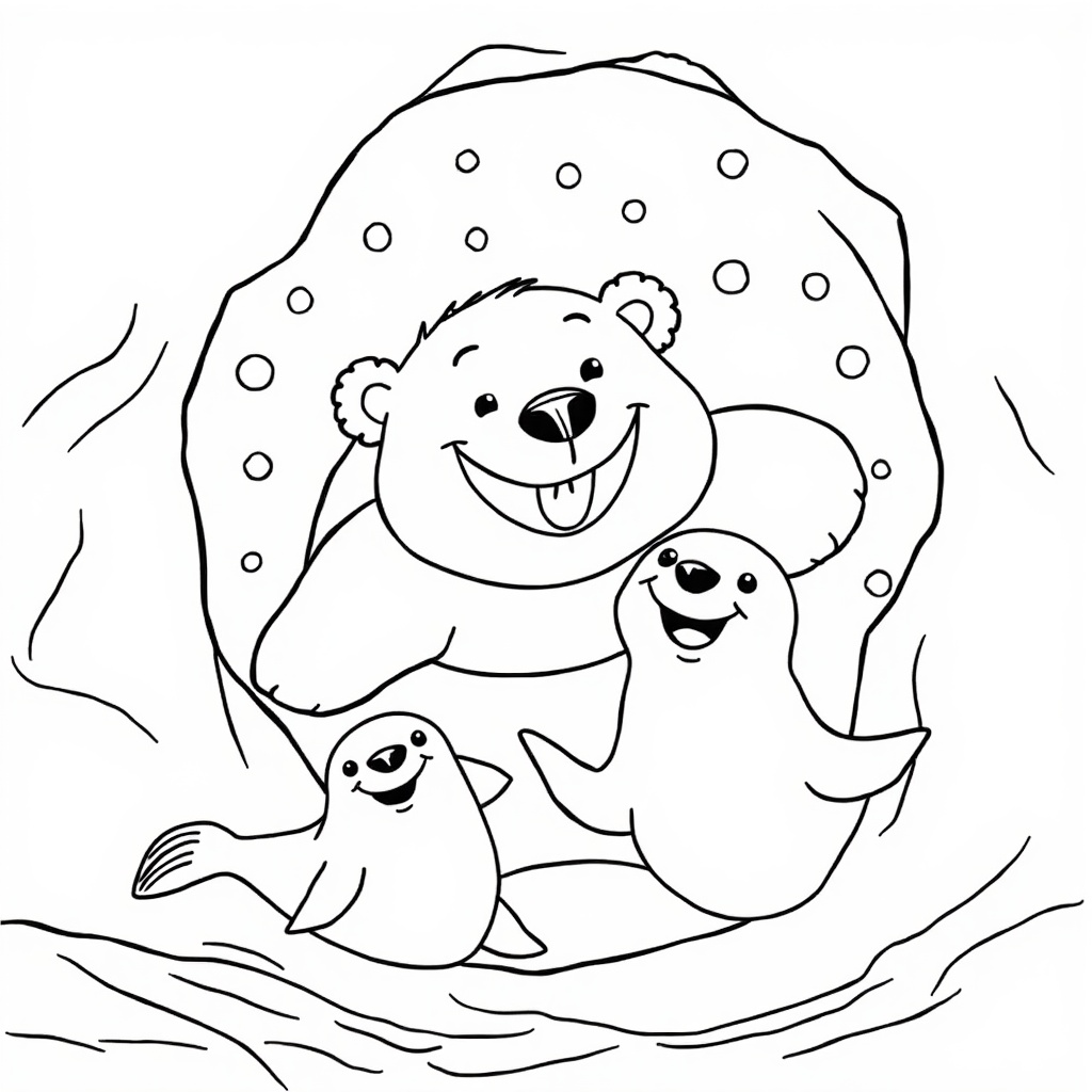 Ice Diving Adventure colored preview