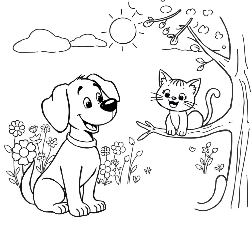 Joyful Friends Listening Together