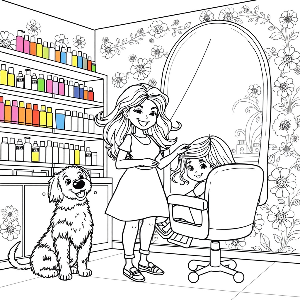 Dreamy Hair Salon Adventure