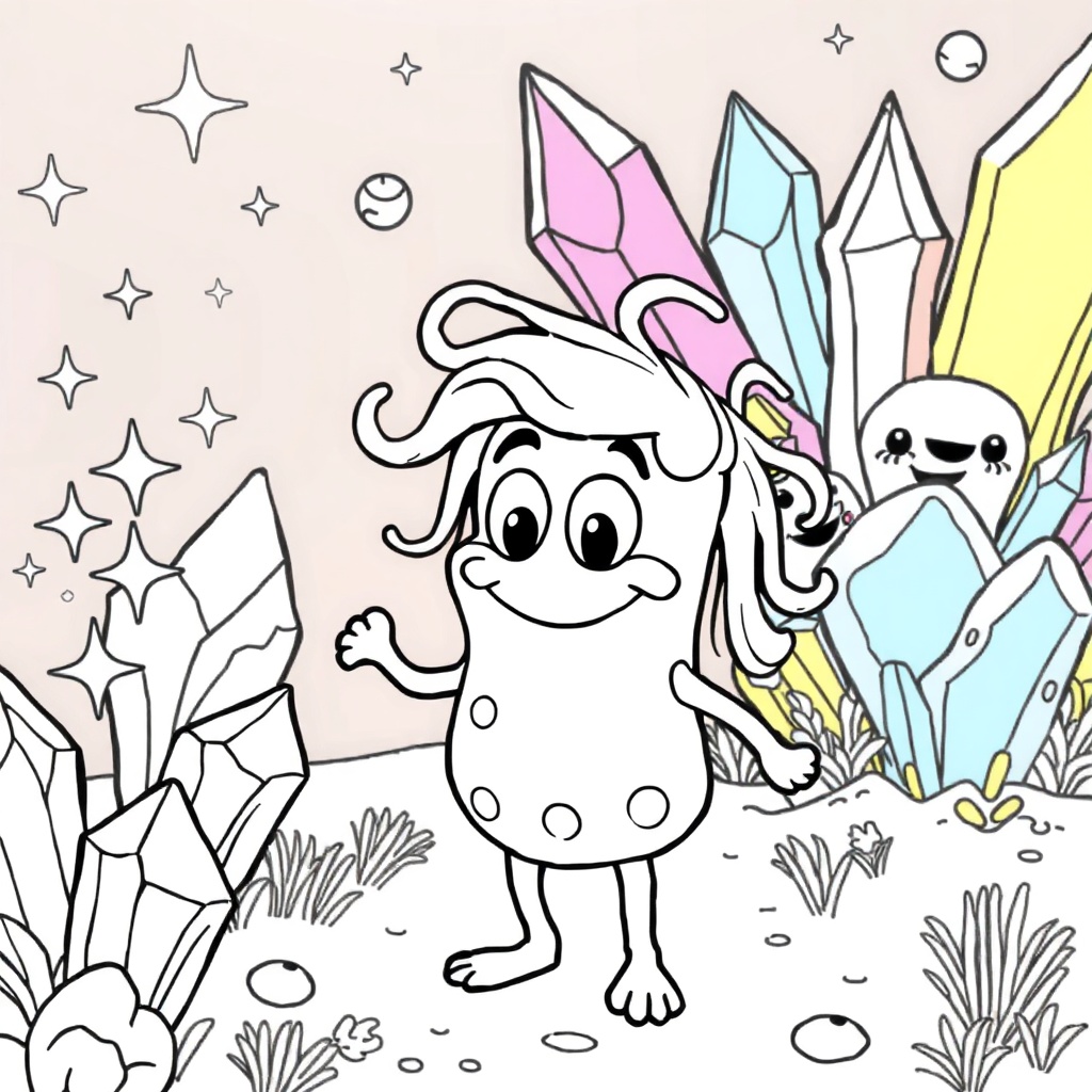 Microbe's Crystal Adventure