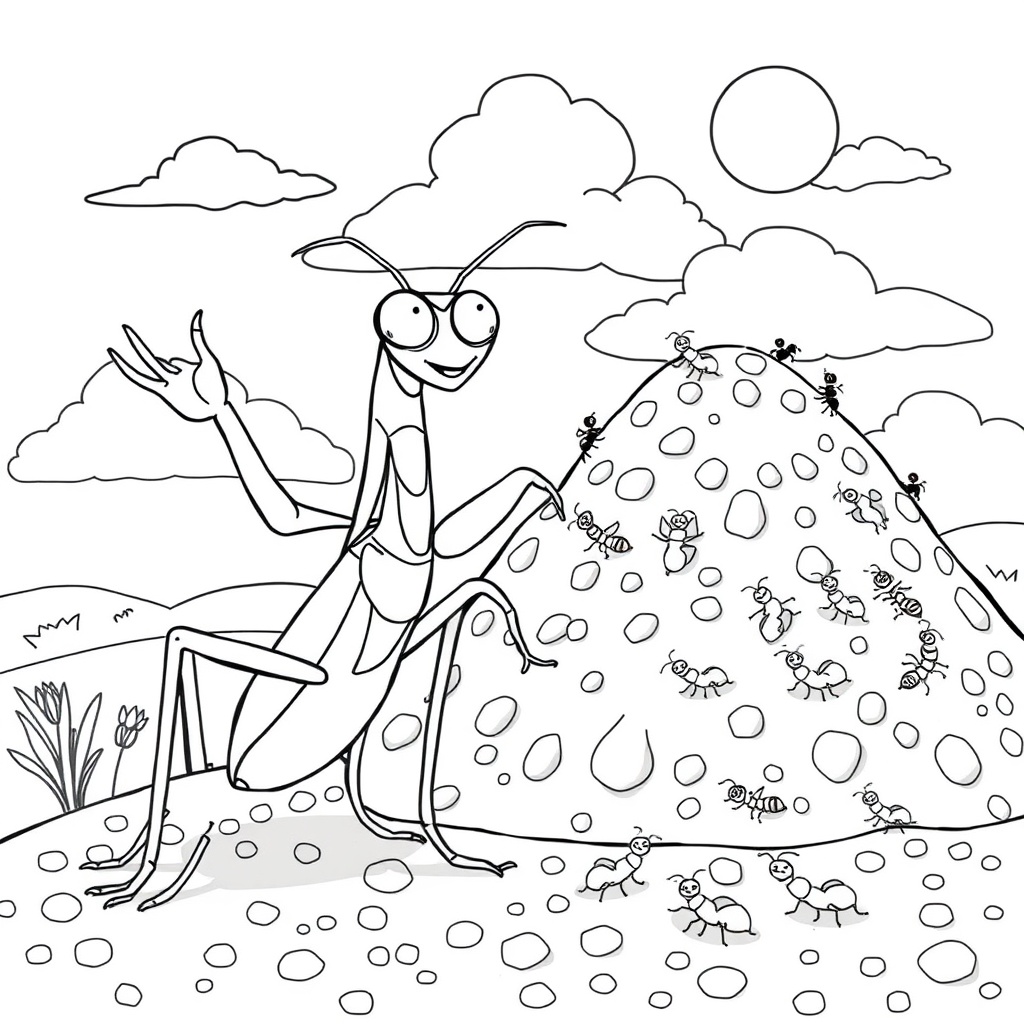 Mantis and Ant Adventure