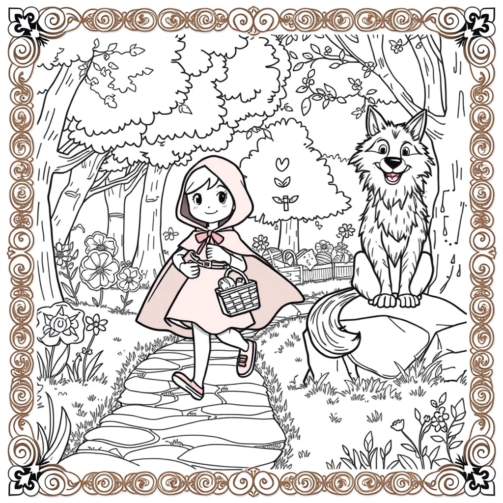 Red Riding Hood's Happy Journey