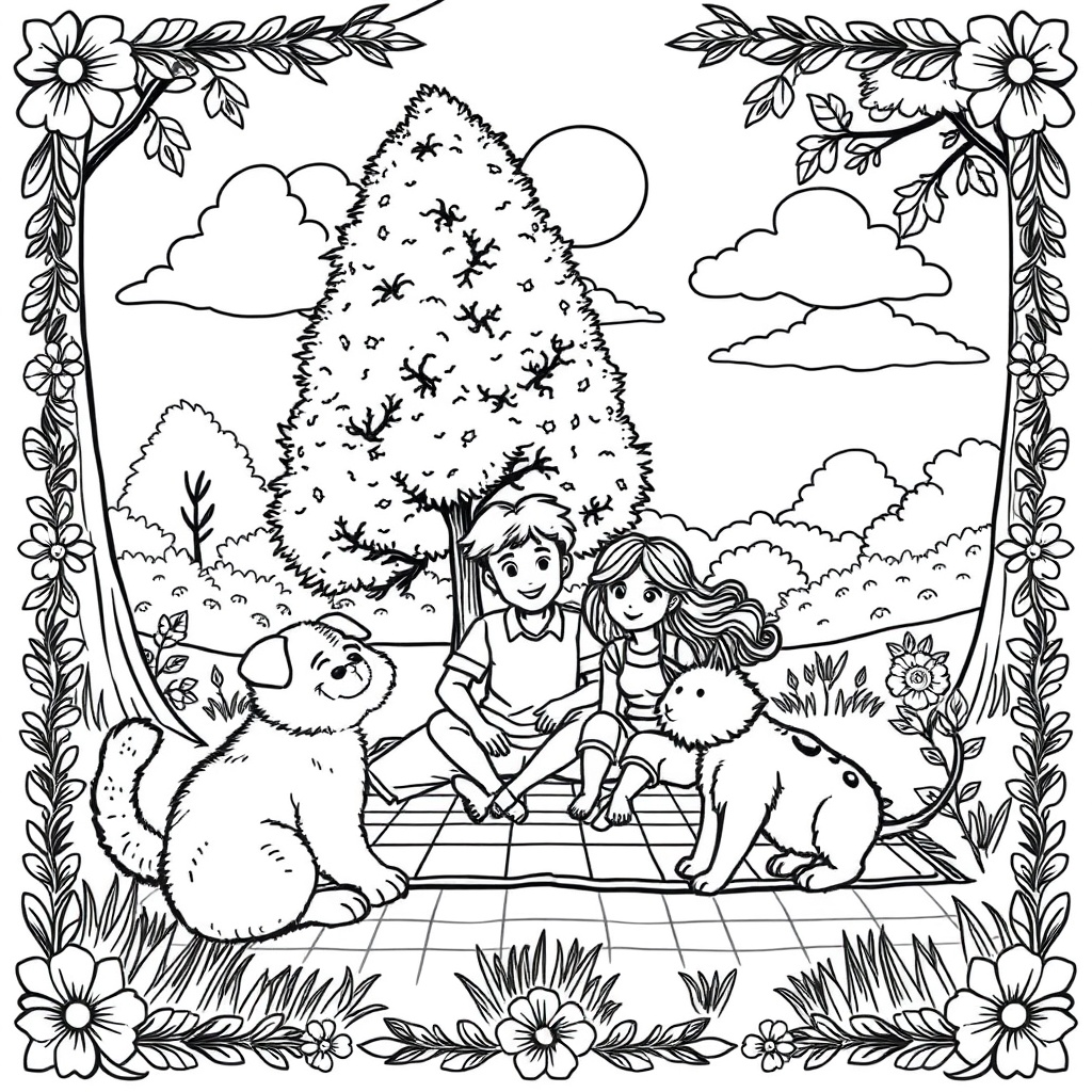 Picnic Fun with Pets