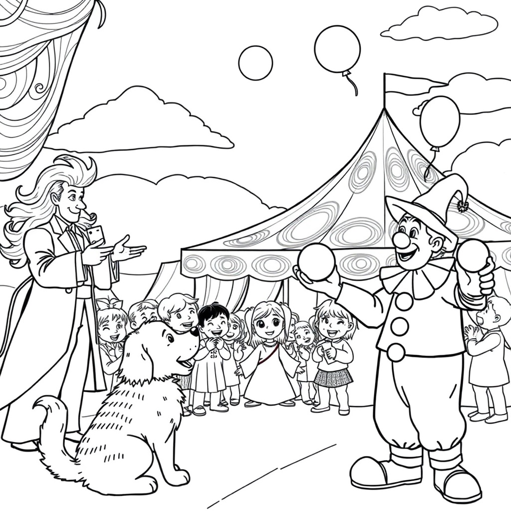 Joyful Street Show Spectacle