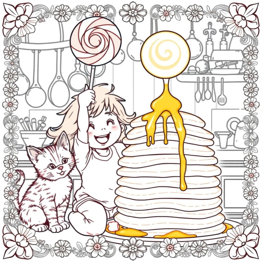 Lollipop and Pancake Adventure