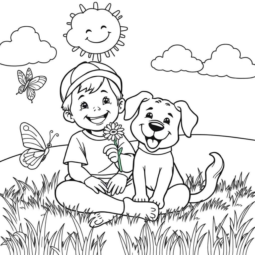 Cap Adventures in the Garden