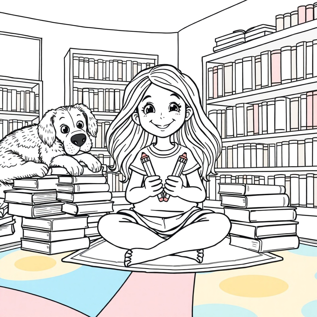 Colorful Library Adventures