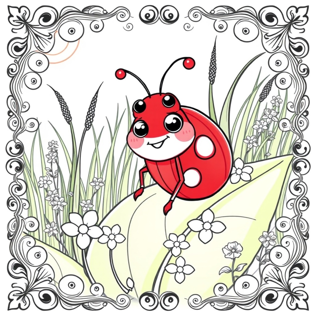 The Joyful Red Bug