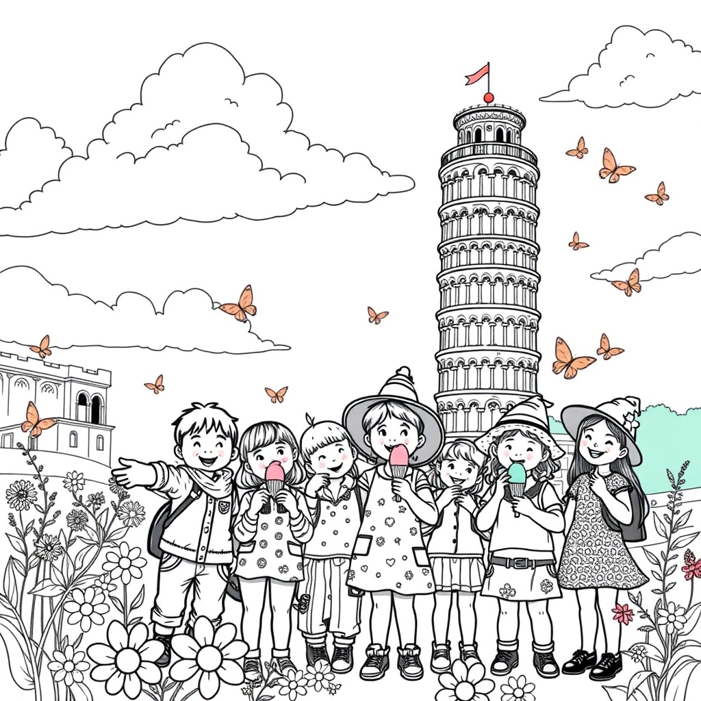 Fun at the Leaning Tower