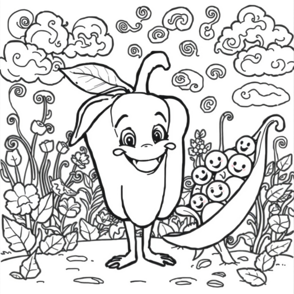 Pepper and Peas Party