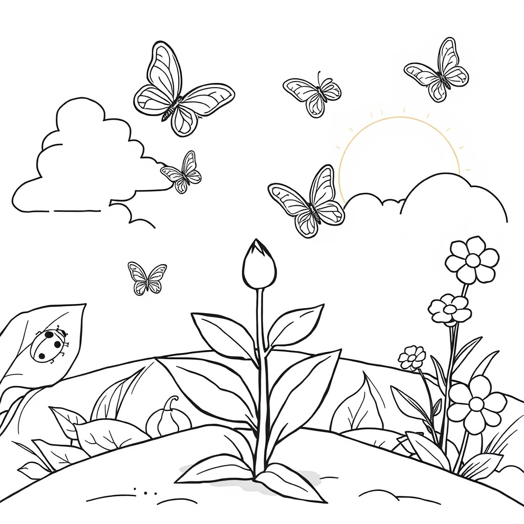 Spring Bud's Happy Adventure