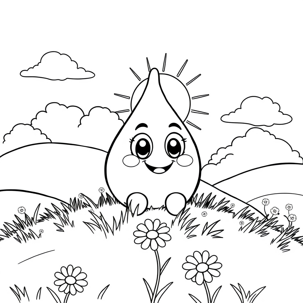 Sunny Water Drop Adventure