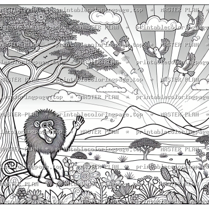 Baboon's Savanna Adventure