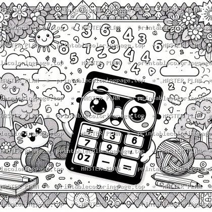 Joyful Child Calculator Adventure