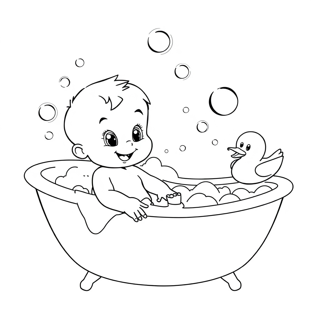 Bubbly Bath Time Fun