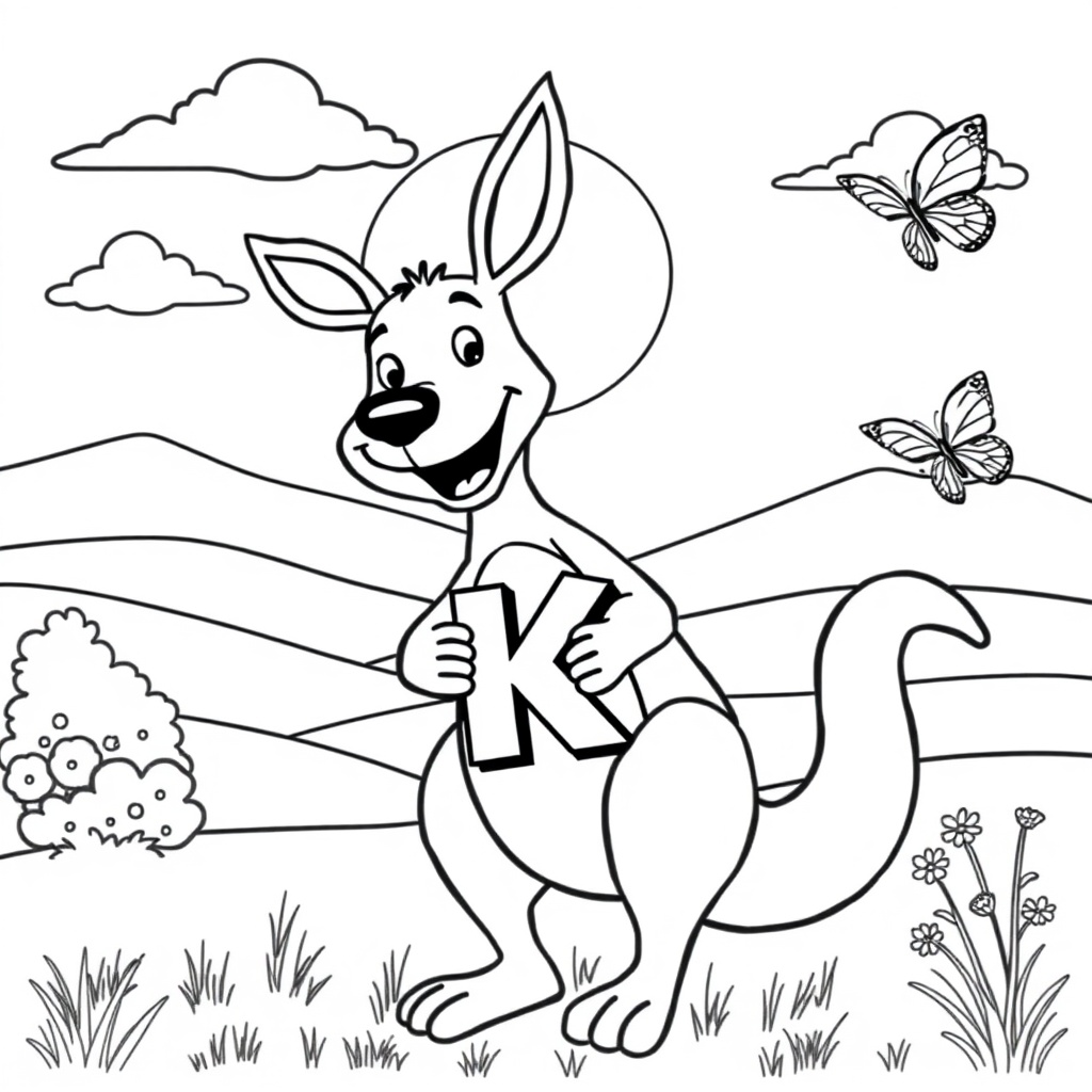 Kangaroo's Joyful Jump